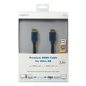 LogiLink HDMI Ultra HD 7,5 м