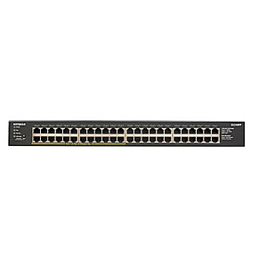 Netgear GS348PP 48xGb PoE+ nevaldomas jungiklis