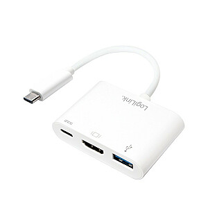 „LogiLink“ USB-C prie HDMI kelių prievadų