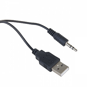 Kompiuterio kolonėlės USB AC835 6W, juodos