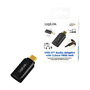 USB-C iki 3,5 mm garso ir mini lizdo adapteris