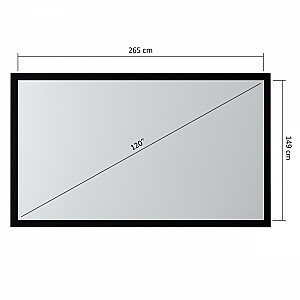 Рамочный проекционный экран 120 дюймов 16:9 MC-922