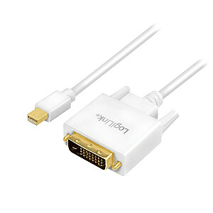 Порт Mini Display — кабель DVI, 3 м, белый