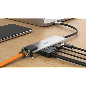 D-LINK USB-C 5-портовый концентратор USB 3.0 HDMI