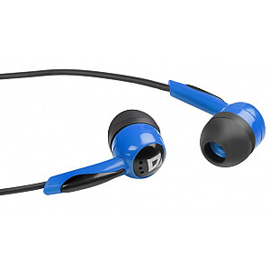 Laidinės ausinės BASIC 604, juoda-mėlyna