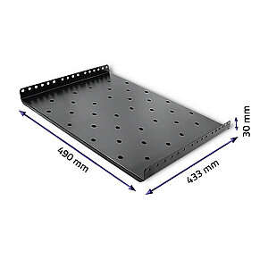 QOLTEC 54473 Монтажная полка для RACK