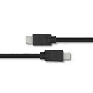 USB 3.1 tipo C kištukas | USB 3.1 Type C, vyriškas | 2m | Juoda
