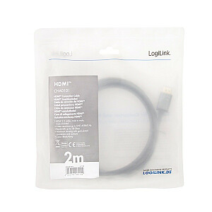 LOGILINK CHA0101 HDMI cable 4K/60Hz 2m