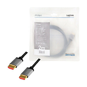 LOGILINK CHA0105 HDMI-кабель 8K/60 Гц, 2 м