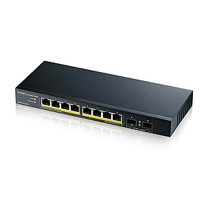 GS1100-10HP-EU0102F 120W PoE 8xGigabit 2xFiber Uplilk jungiklis
