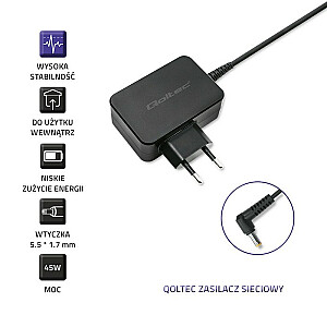 Qoltec  QOLTEC 52394 Power adapter for Acer 45W