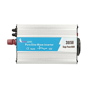 Extralink OPIP-300W | Įtampos keitiklis | automobilių 12V, 300W gryno sinuso