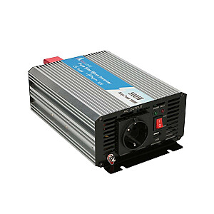 Extralink OPIP-500W | Įtampos keitiklis | automobilių 12V, 500W gryno sinuso
