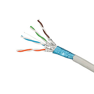Extralink CAT6A FTP (F/FTP) V2 Внутренний | Сетевой кабель витая пара | 500М ЛСЖ