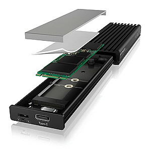 IB-1817MCT-C31 NVMe/SATA M.2 2230/2242/2260/2280 Корпус без инструментов