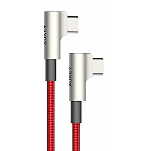 CB-CMD37 raudonas OEM nailono USB C – USB C kabelis | 1m | 3A | 60 W PD | 20 V