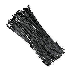 Многоразовые кабельные стяжки/стяжки | 7,2*450 мм | УФ нейлон | Черный