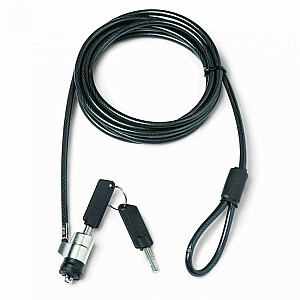 T-Lock Pro apsauginis kabelis, su raktu, 3x7 mm lizdas