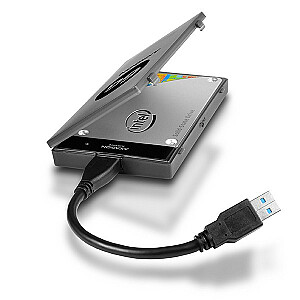 ADSA-1S6 Адаптер USB 3.0 — SATA 6G для быстрого подключения 2,5-дюймового SSD/HDD, в коробке