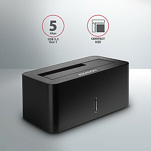 Док-станция ADSA-SN, USB 3.2 Gen 1 — 1x SATA 6G 2,5"/3,5" SSD/HDD