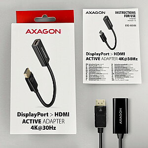 RVD-HI14N Aktyvus adapteris Displayport -> HDMI 1.4, 4K/30 Hz