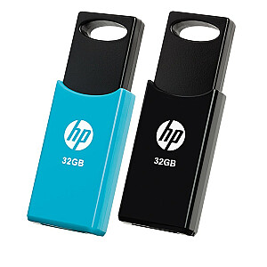 „Flash“ atmintinė 32 GB USB 2.0 TWINPACK HPFD212-32-TWIN