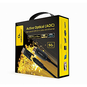 AOC didelės spartos HDMI kabelis su Ethernet adapteriu 50m D/A