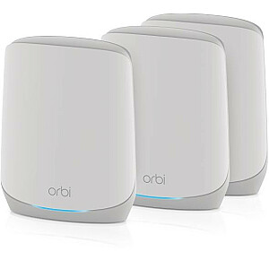 WiFi 6 sistema Orbi RBK763S AX5400, 3 vnt.
