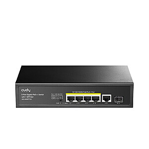 Jungiklis GS1005PTS1 5xGE PoE+ 1xSFP 120W