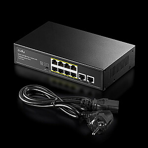 FS1010PG 8xFE PoE+ 120 Вт 2xGigabit Uplink коммутатор