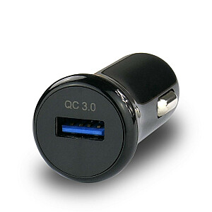 Automobilinis įkroviklis CC-10 USB Quick Charger 3.0 18W