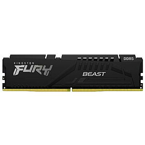 Atmintis DDR5 Fury Beast Black 32GB (1*32GB) / 5200 CL36 EXPO