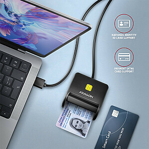 CRE-SM3N USB ID kortelių skaitytuvas, 1,3 m kabelis