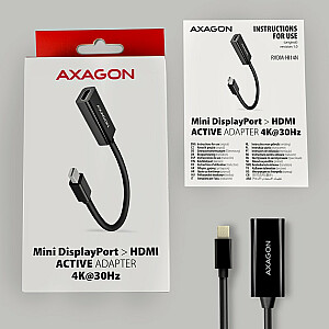 Активный адаптер RVDM-HI14N Mini DP > HDMI 1.4, 4K/30 Гц