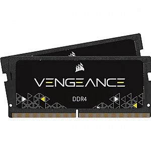 Atmintis DDR4 Vengeance 32 GB/3200 (2*16 GB) CL22 SODIMM, juoda
