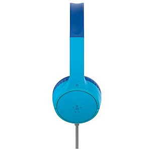 SOUNDFORM Mini per ausis uždedamos laidinės ausinės mėlynos spalvos vaikams