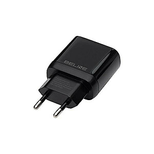 Настенное зарядное устройство GaN USB-C PD 3.0 30 Вт без кабеля, черное