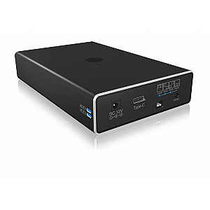 Внешний RAID-корпус IB-RD2253-C31 для 2,5-дюймовых жестких дисков SATA с USB 3.2 Gen 2, RAID 0.1, ОДИНОЧНЫЙ, БОЛЬШОЙ