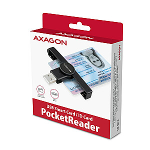 CRE-SMPA PocketReader USB-A ID kortelių skaitytuvas