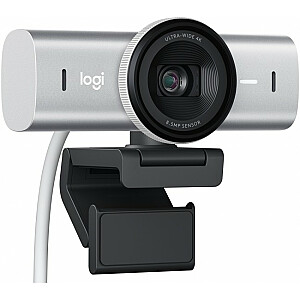 Logitech MX Brio 4K Ultra HD Светло-серый