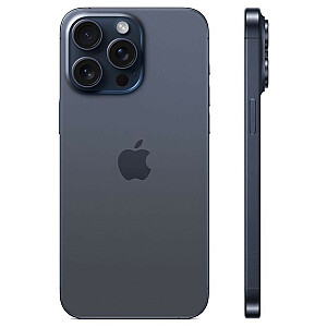 Apple iPhone 15 Pro Max, 1 TB, titano mėlyna