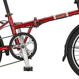 Sulankstomas dviratis Foldo 20 Urbano Ultra (URB.2003) raudonas