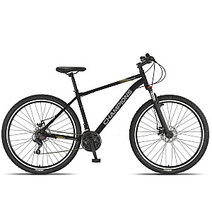 Мужской горный велосипед Champions 29 Черный матовый Kaunos DB (KAU.2954D)  (Размер колеса: 29 размер рамы: L)
