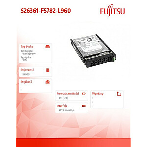 Твердотельный накопитель Dysk SATA 6G 960 ГБ RI S26361-F5782-L960