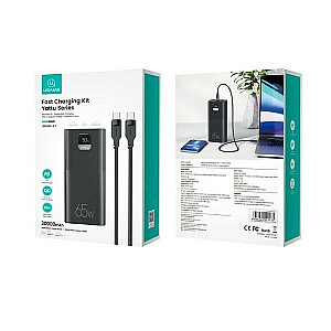 Powerbank 30000 мАч PB68 PD + QC 3.0 Быстрая зарядка