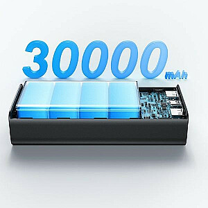 Powerbank 30000 mAh PB68 PD + QC 3.0 Greitas įkrovimas