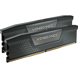 „Corsair Vengeance“, DDR5-5600, CL40, „Intel XMP 3.0“ – 32 GB dvigubas komplektas, juodas