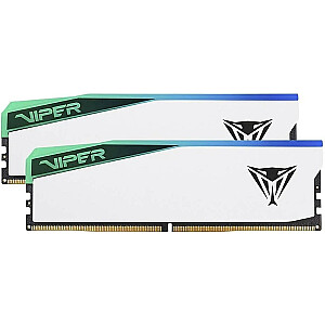 Atmintis DDR5 Viper Elite 5 RGB 32 GB/7000(2x16) CL38 balta