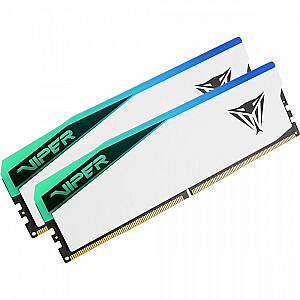 Atmintis DDR5 Viper Elite 5 RGB 64 GB/6200(2x32) CL42 balta