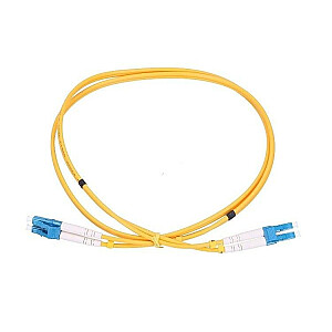 Patchcord LC / UPC-LC / UPC SM G.652D DUPLEX 3,0 mm 0,5 m